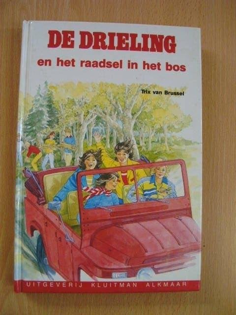 De drieling en het raadsel in het bos, Trix van Brussel, Ophalen of Verzenden, Zo goed als nieuw