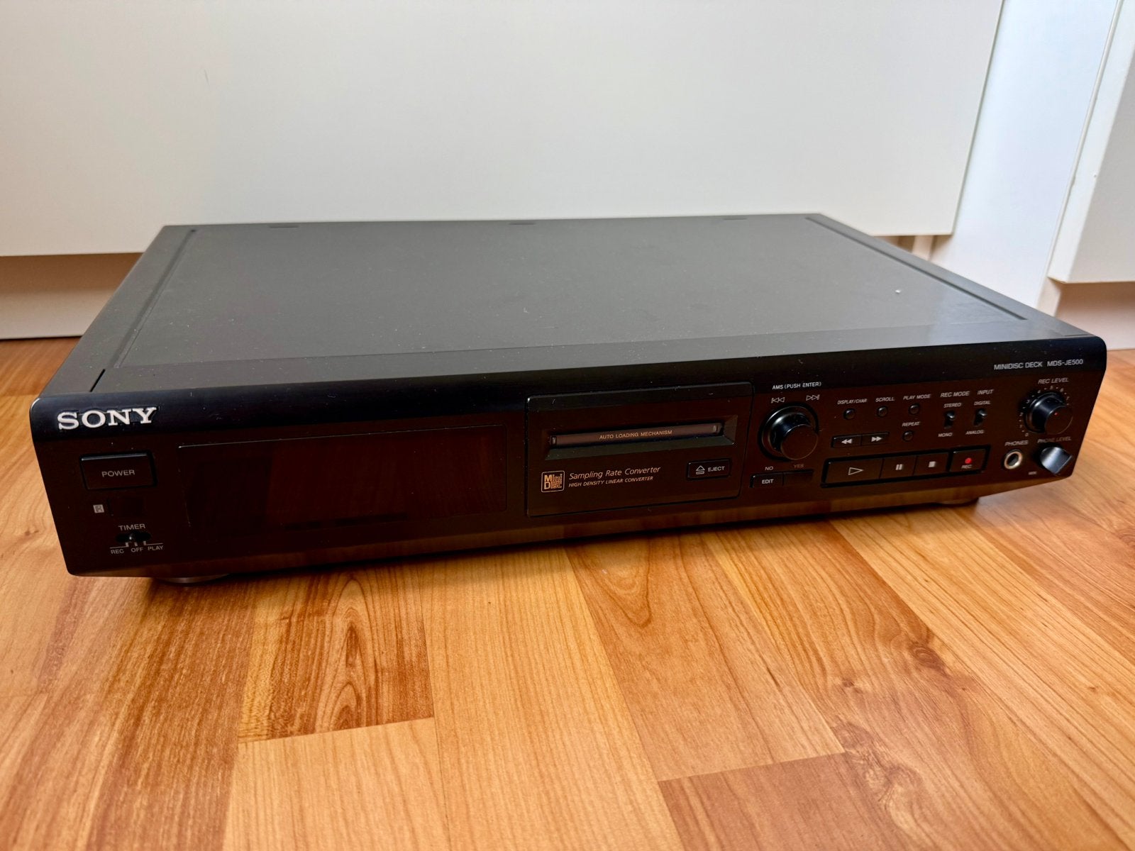 Sony MDS-JE500 Minidisc Recorder, Ophalen of Verzenden, Minidisc-recorder