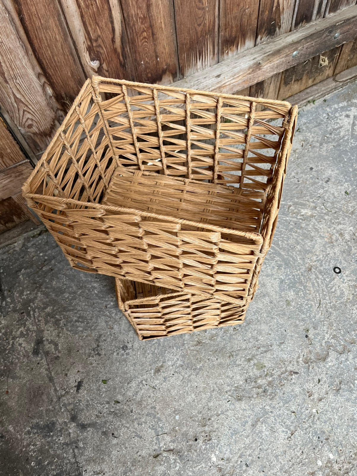 Ikea opruiming € 5,- per stuk, Ophalen, Zo goed als nieuw, Rechthoekig, Riet