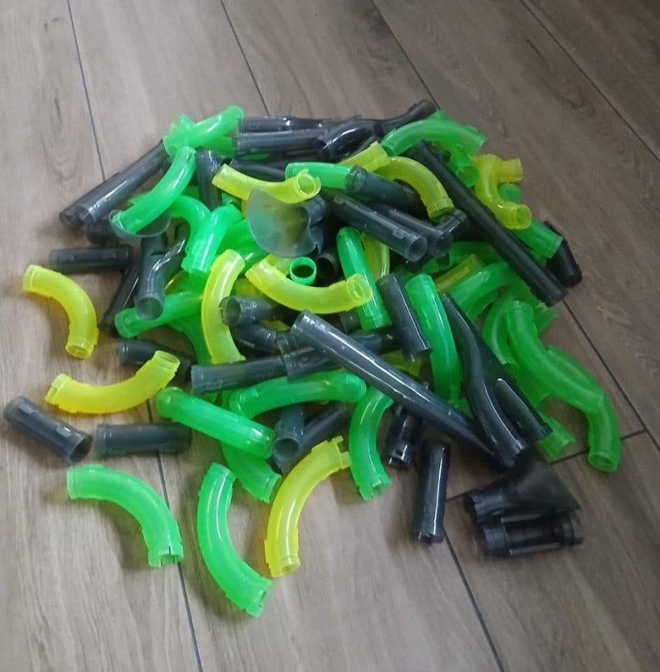 Grote set Exost racebaan met 6 auto's, Ophalen of Verzenden, Gebruikt, Jongen of Meisje