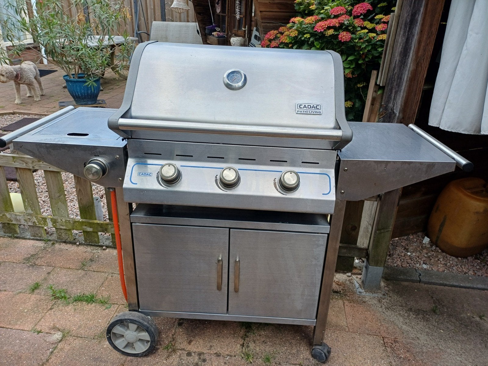 Cadac PatioLiving 3-pits gasbarbecue, Ophalen, Gebruikt, Cadac