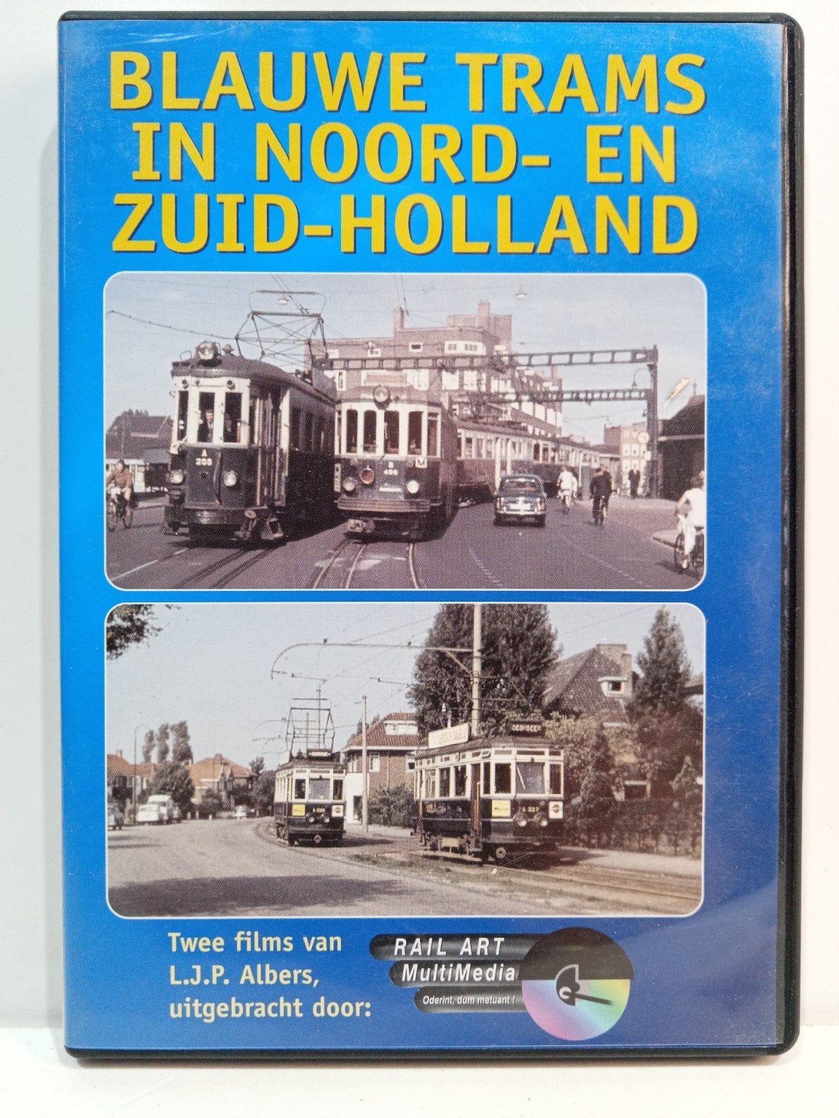 Blauwe Trams in Noord- en Zuid-Holland DVD, Gebruikt, Alle leeftijden, Overige genres, Ophalen of Verzenden