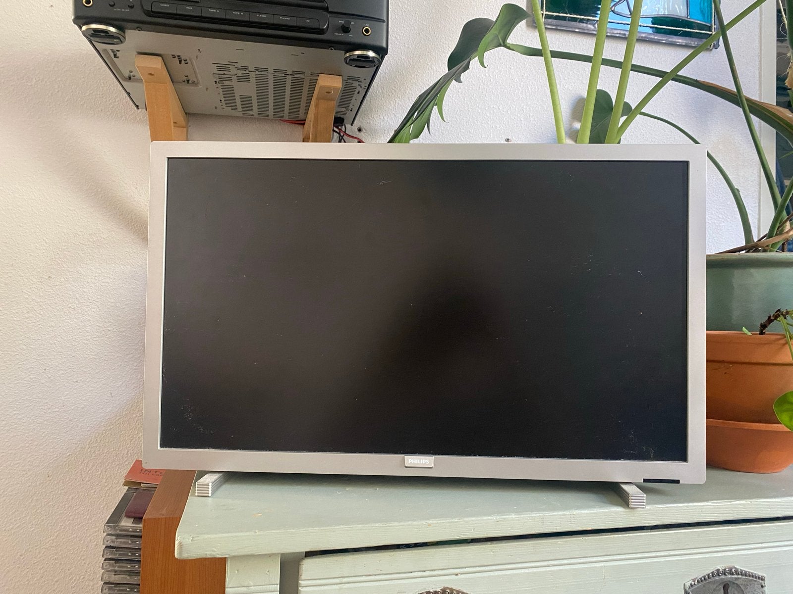Kleine Philips tv, Audio, Tv en Foto, Televisies, Ophalen, Philips, 50 Hz, Gebruikt