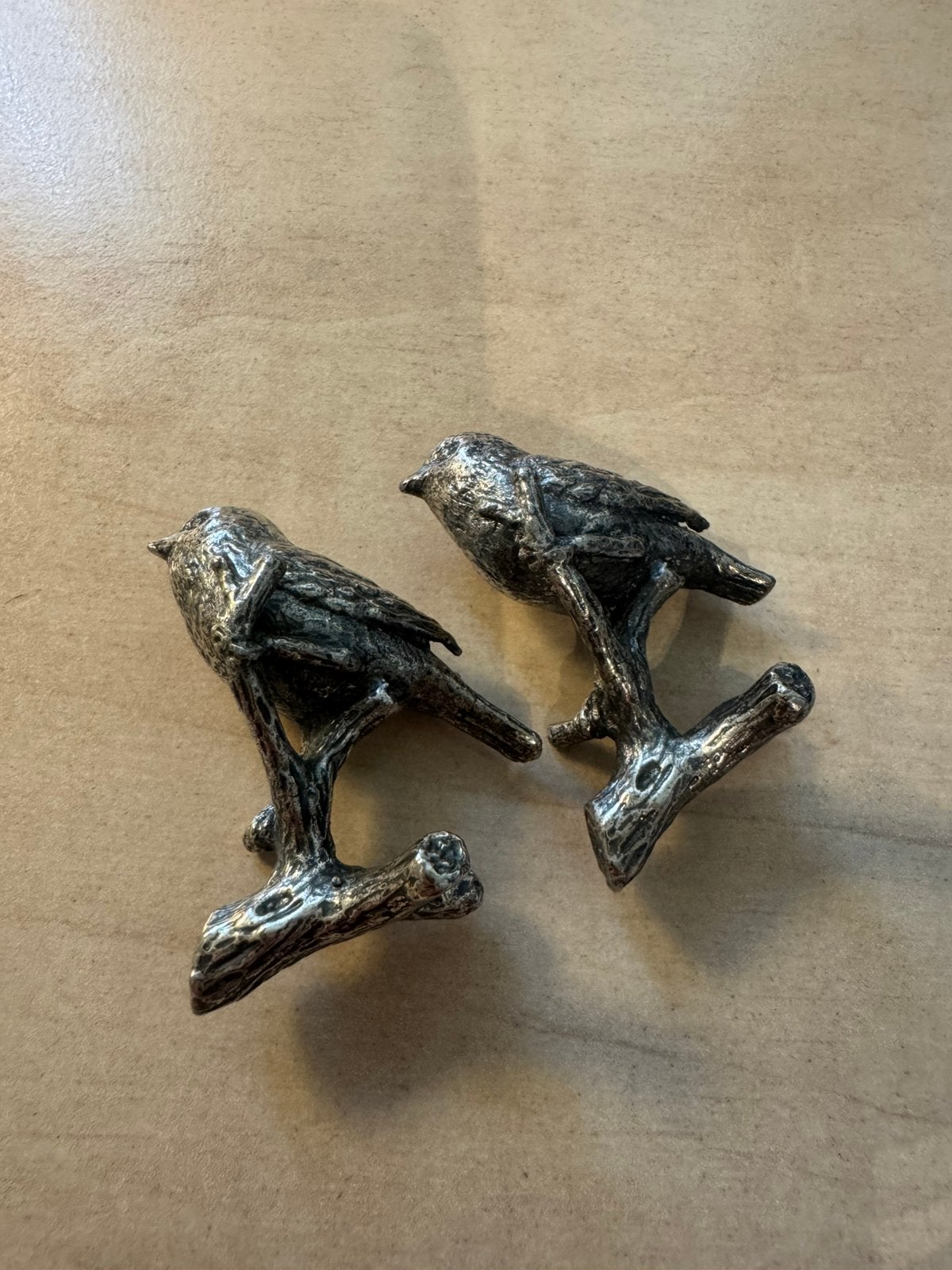 Zilveren vogeltjes miniatuur, Verzenden
