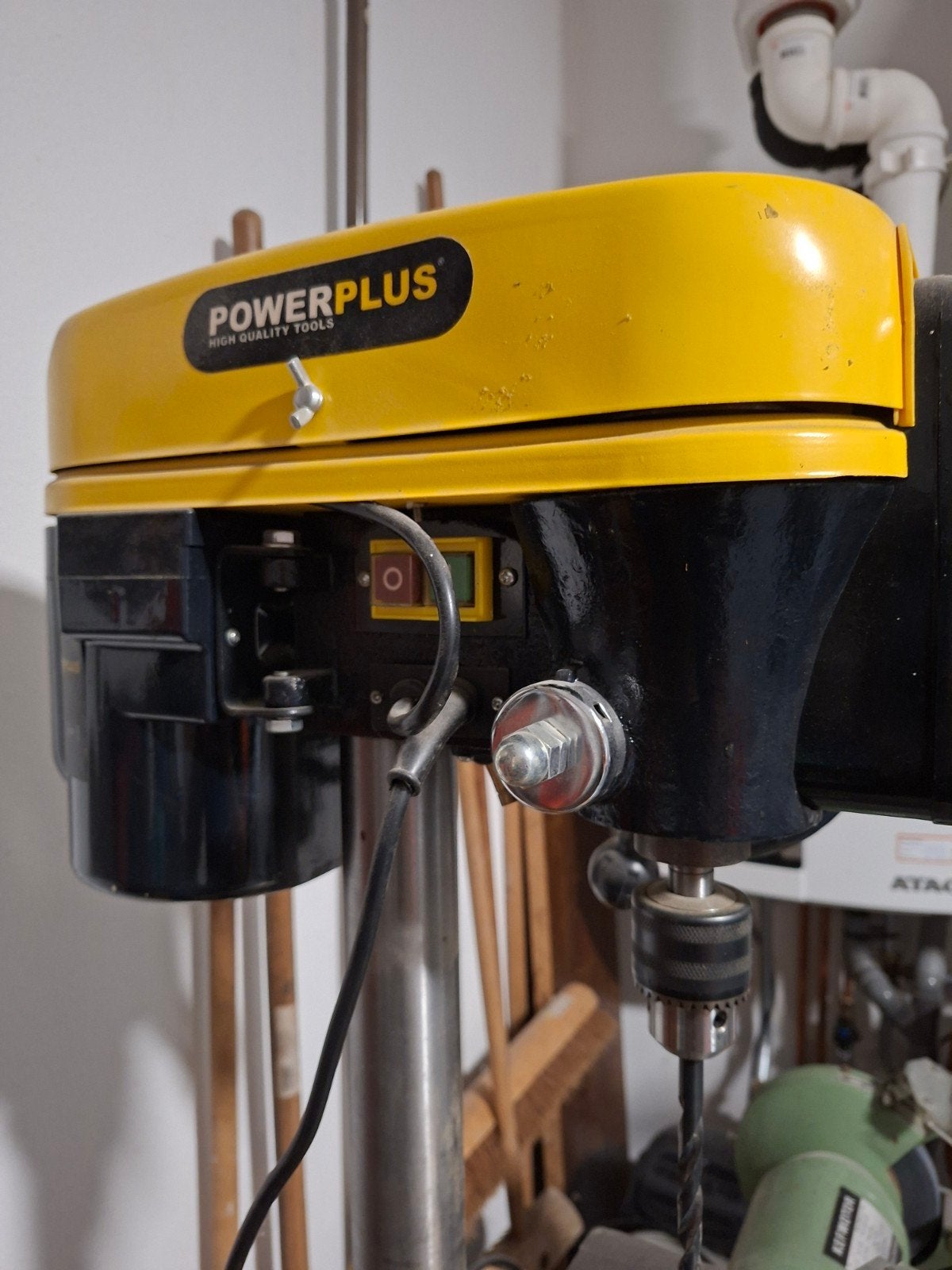 Powerplus X152 Kolomboormachine - Krachtige Bench Drill, Ophalen, Gebruikt, Minder dan 400 watt, Kolomboormachine