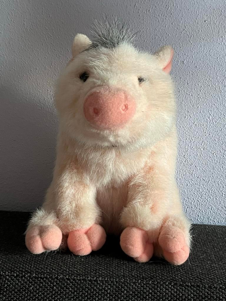 Schattig roze varkentje knuffel van Babe, Overige merken, Overige karakters, Overige typen, Ophalen of Verzenden