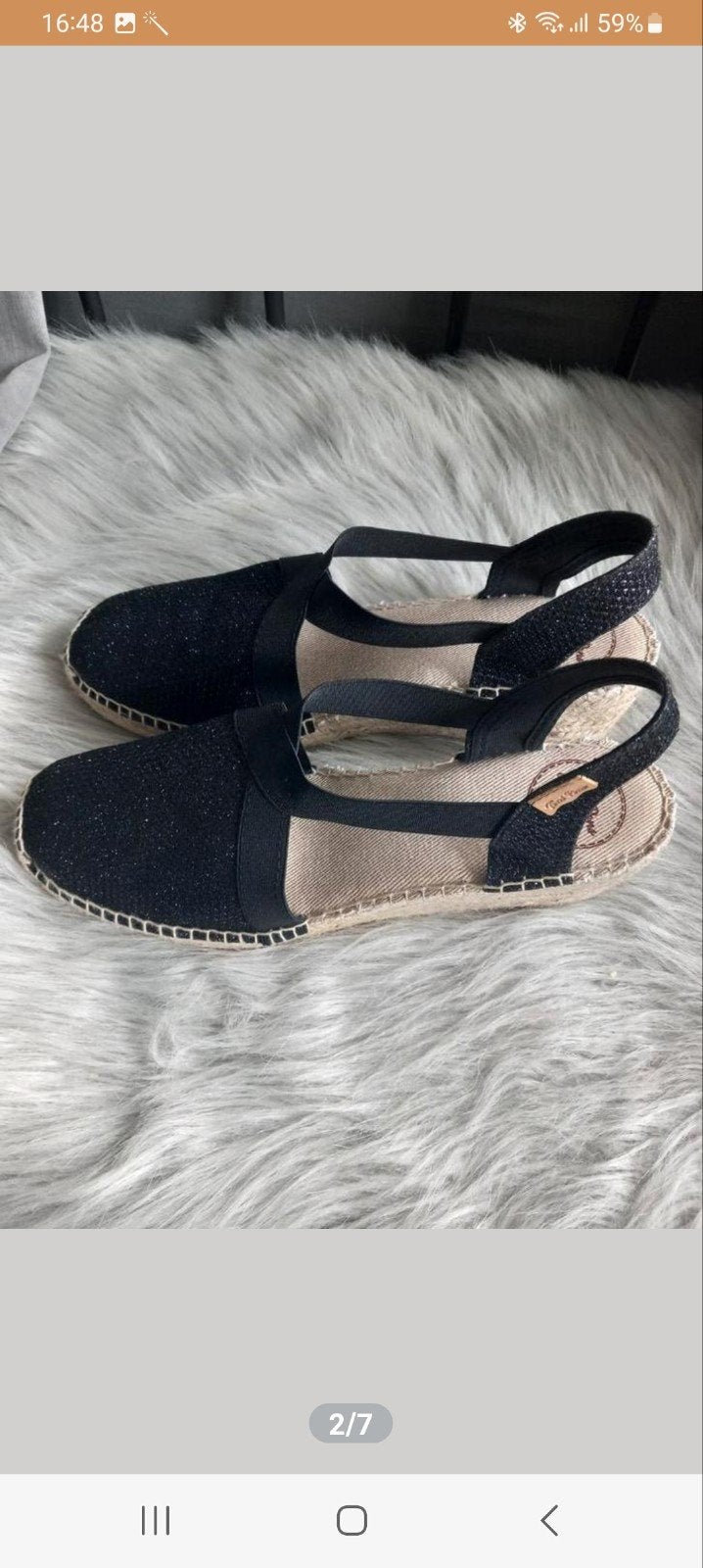 Toni Pons espadrilles NIEUW, Zwart, Nieuw, Ophalen of Verzenden, Espadrilles of Moccasins