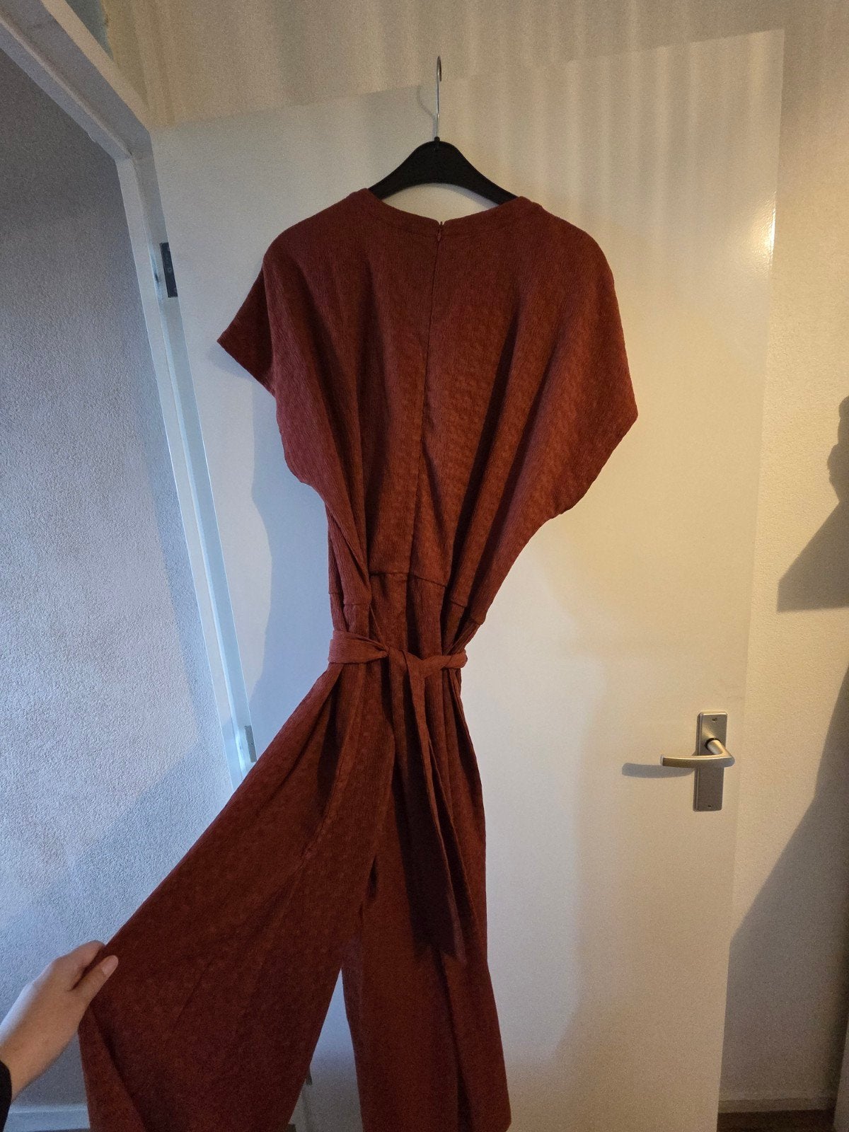 Nieuwe M&S Mode Jumpsuit XL - Terracotta, Maat 46/48 (XL) of groter, Nieuw, Oranje, Ophalen of Verzenden
