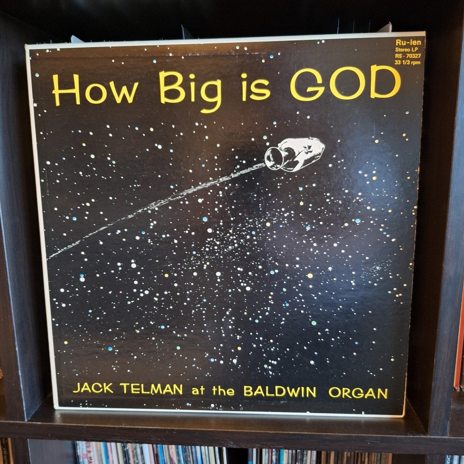 Jack Telman - How Big is GOD (LP, Ru-len Records RS-70327), Gebruikt, Originele persing, Ophalen of Verzenden, 12 inch