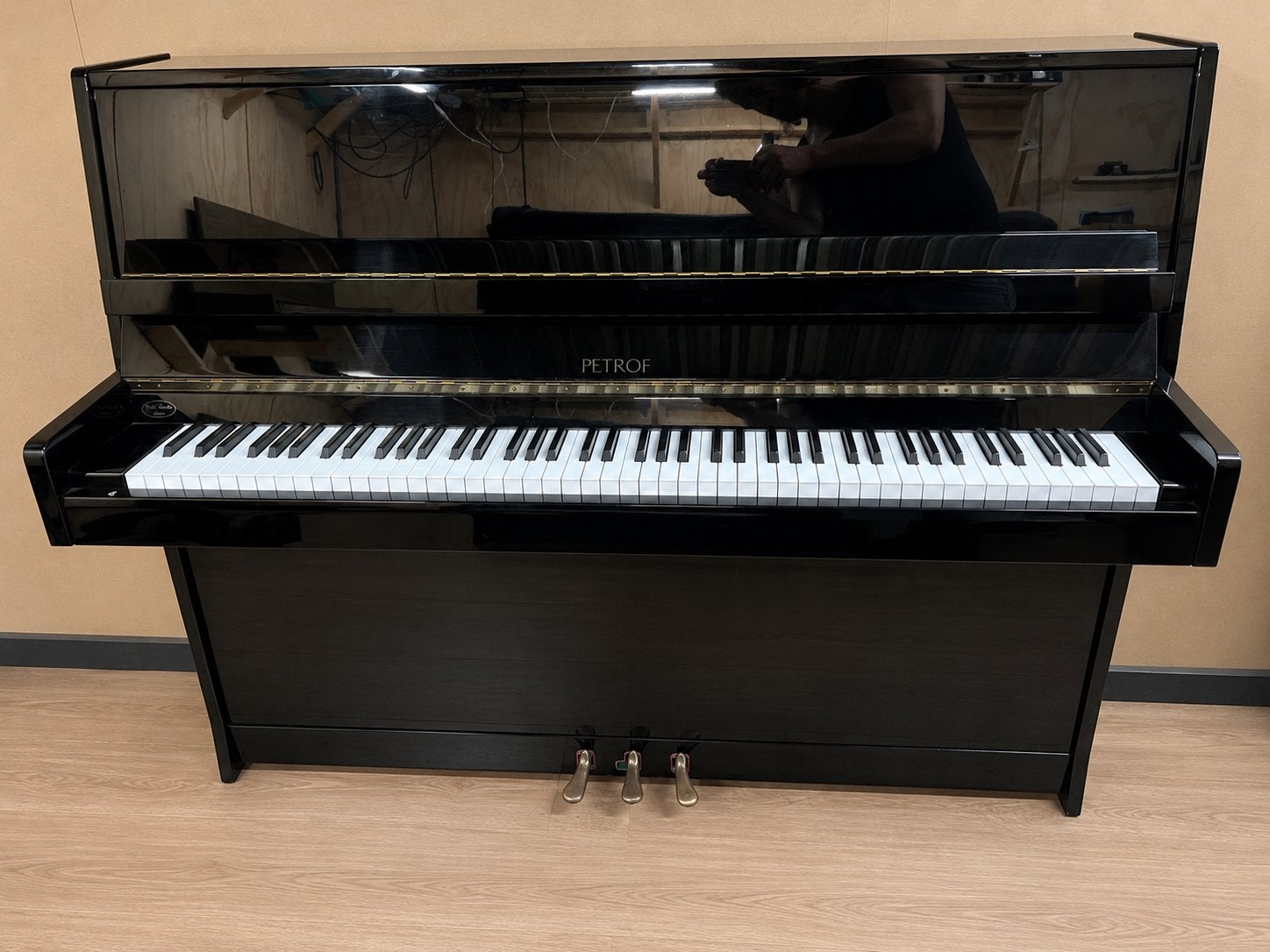 Petrof 1996 incl transport & garantie, Muziek en Instrumenten, Ophalen, Zo goed als nieuw, Piano, Hoogglans