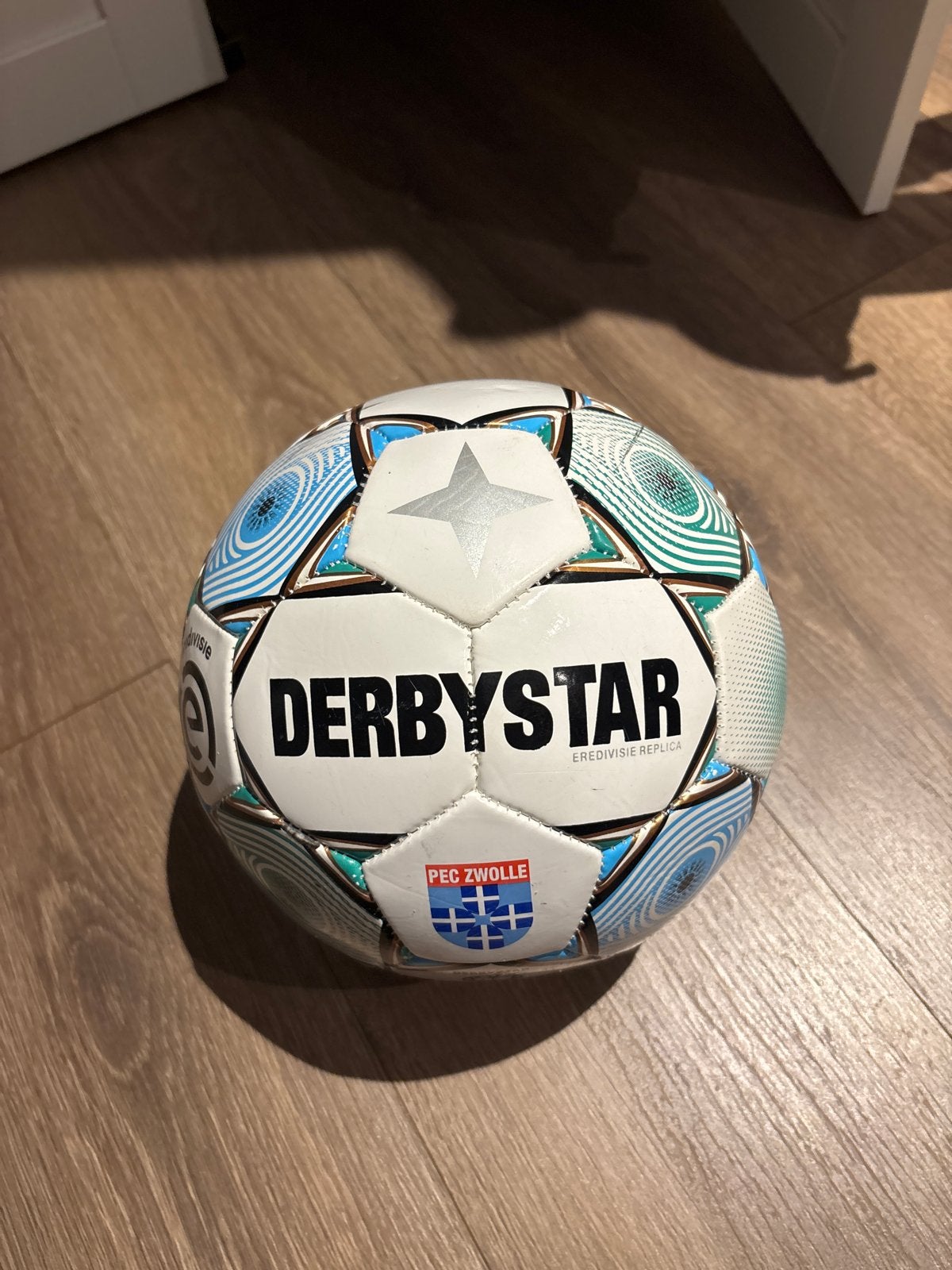 PEC Zwolle Derbystar voetbal, Sport en Fitness, Ophalen, Gebruikt, Bal