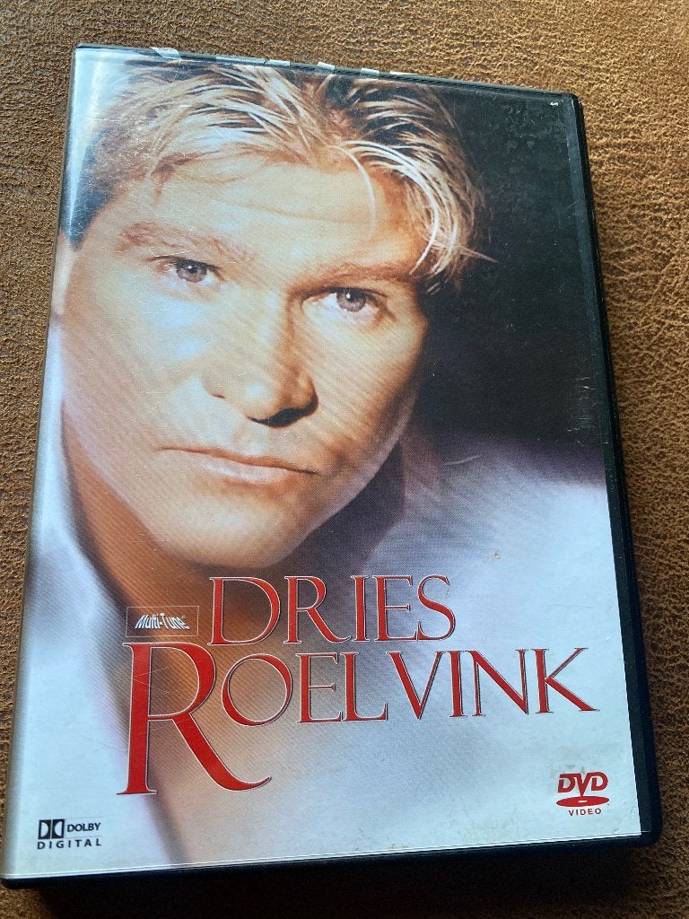 Dries Roelvink - Kus Me Dan DVD, Gebruikt, Alle leeftijden, Muziekvideo's, Inclusief doosje
