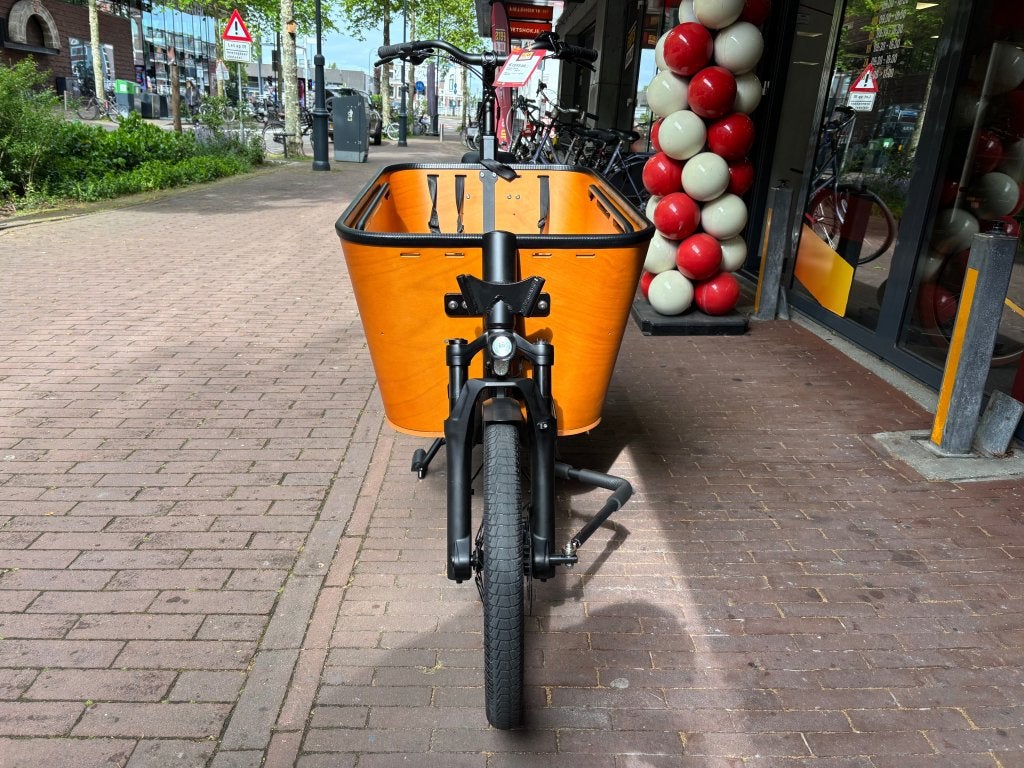 Fietshokje Raaks: Raaks Modo elektrische bakfiets NIEUW!!, Fietsen en Brommers, Niet ingevuld, Nieuw, Minder dan 47 cm, 50 km per accu of meer