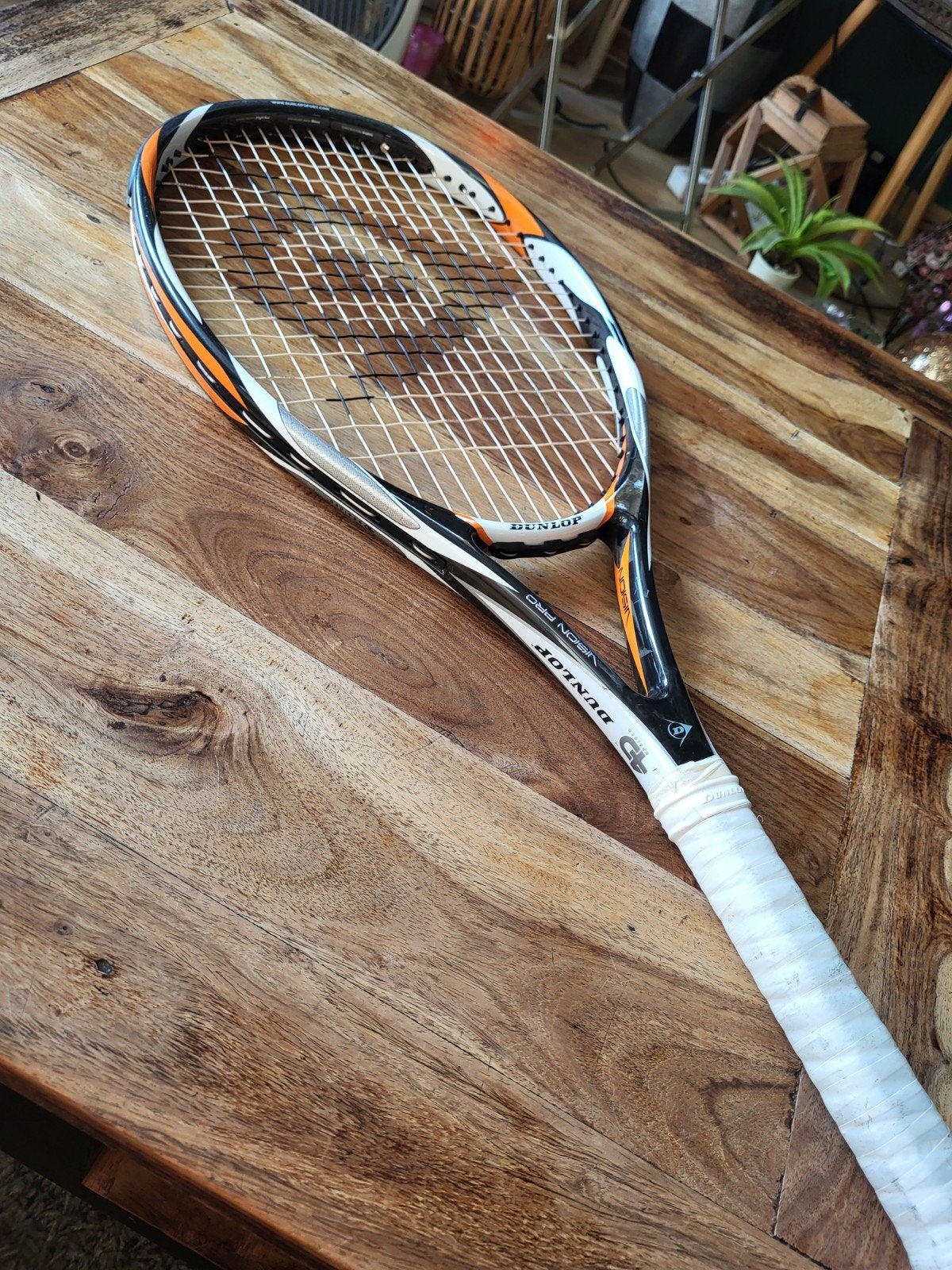 Dunlop 4D Vision Pro Tennisracket, L1, Ophalen of Verzenden, Zo goed als nieuw, Racket