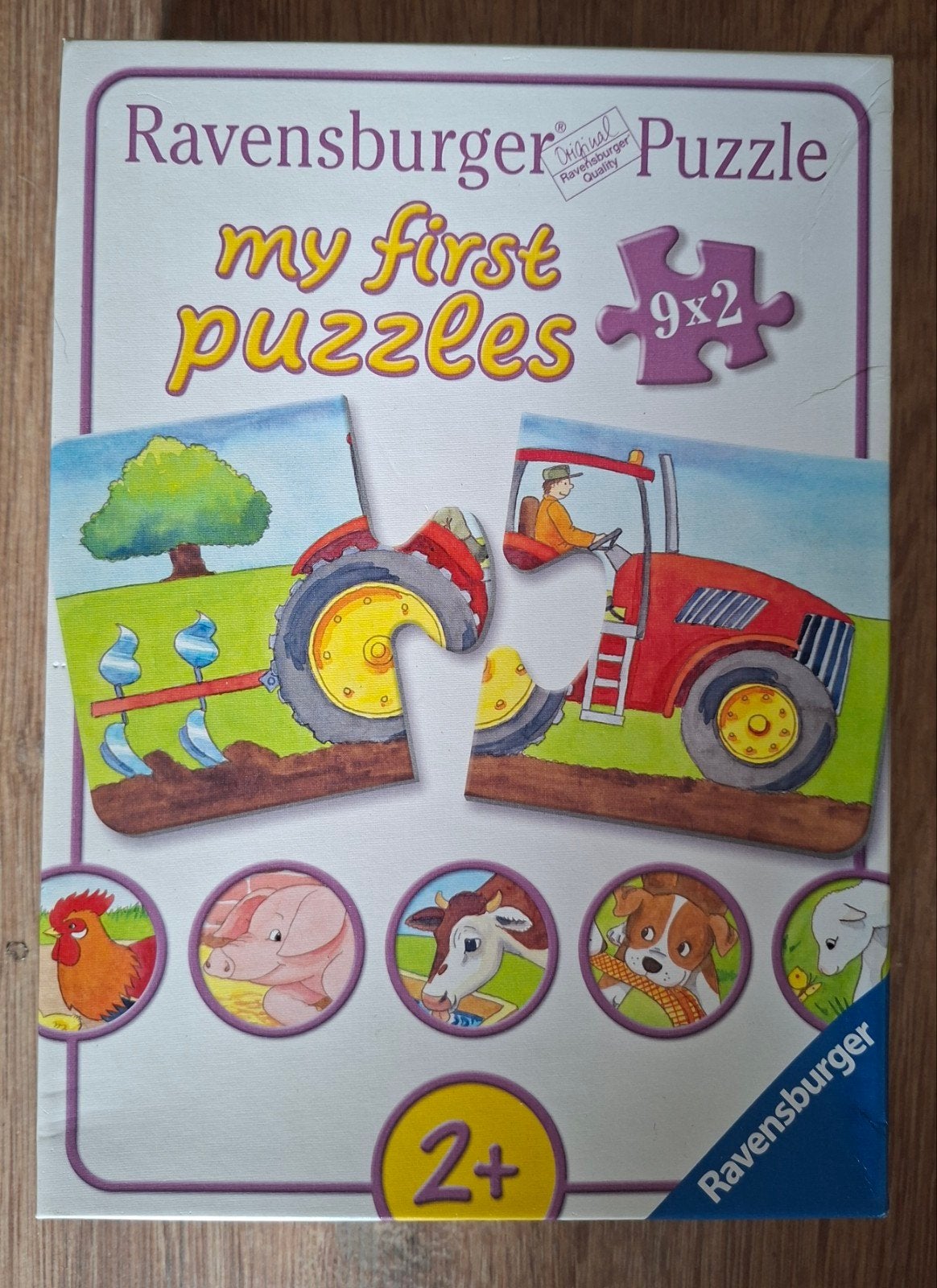 Ravensburger Puzzel Mijn Eerste Puzzel Boerderij., Ophalen, Zo goed als nieuw, 2 tot 4 jaar