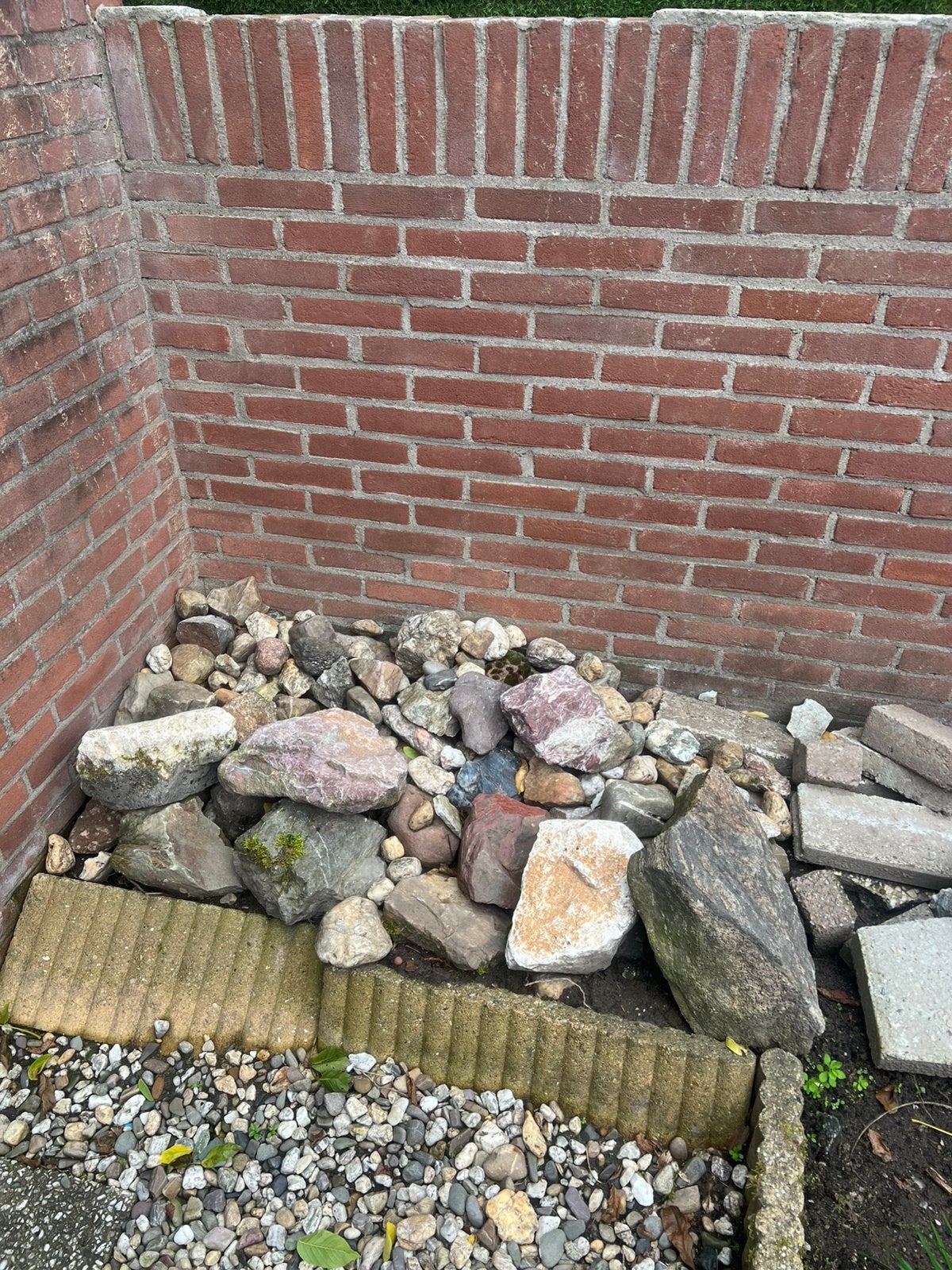 Stenen gratis op te halen, Tuin en Terras, Ophalen, Zo goed als nieuw, Kei