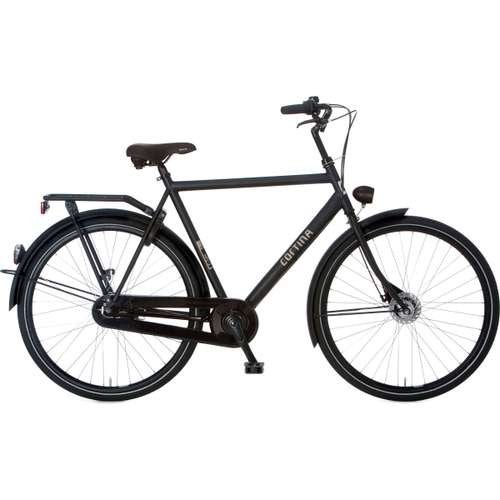 CORTINA U1 H61 Heren Black Matt 61cm, Fietsen en Brommers, Fietsen | Heren | Herenfietsen, -, -, Versnellingen, Nieuw