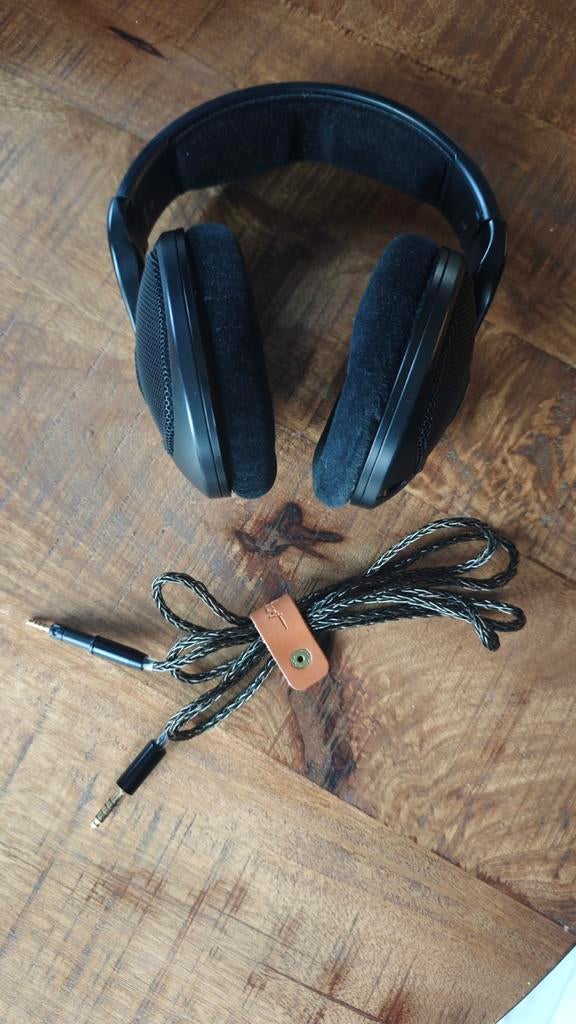 Sennheiser HD560s met gebalanceerde kabel, Ophalen of Verzenden, Zo goed als nieuw, Over oor (circumaural), Sennheiser