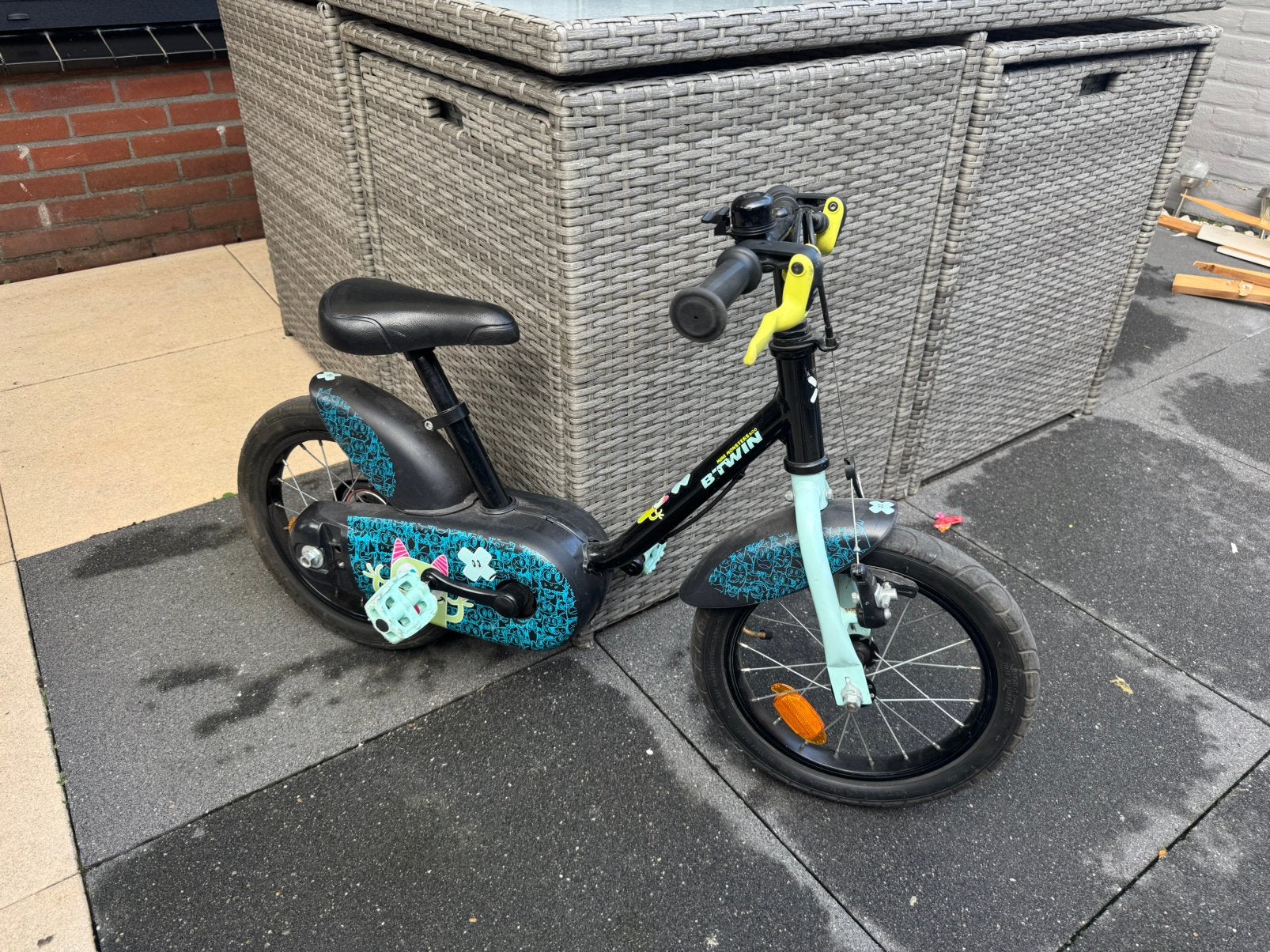 Kinderfiets voor een jongen of meisje, Fietsen en Brommers, Ophalen, Zo goed als nieuw, Minder dan 16 inch
