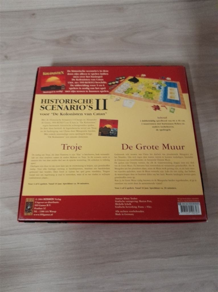 Kolonisten van Catan Historische scenarios 2 - s1716, Verzenden, Zo goed als nieuw