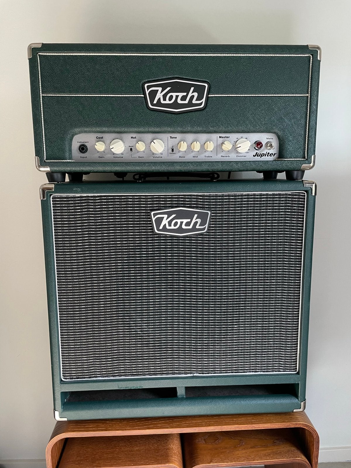 Koch Jupiter 45 Top en KCC112 Cabinet - Zo goed als nieuw, Muziek en Instrumenten, Ophalen, Zo goed als nieuw, Gitaar, Minder dan 50 watt