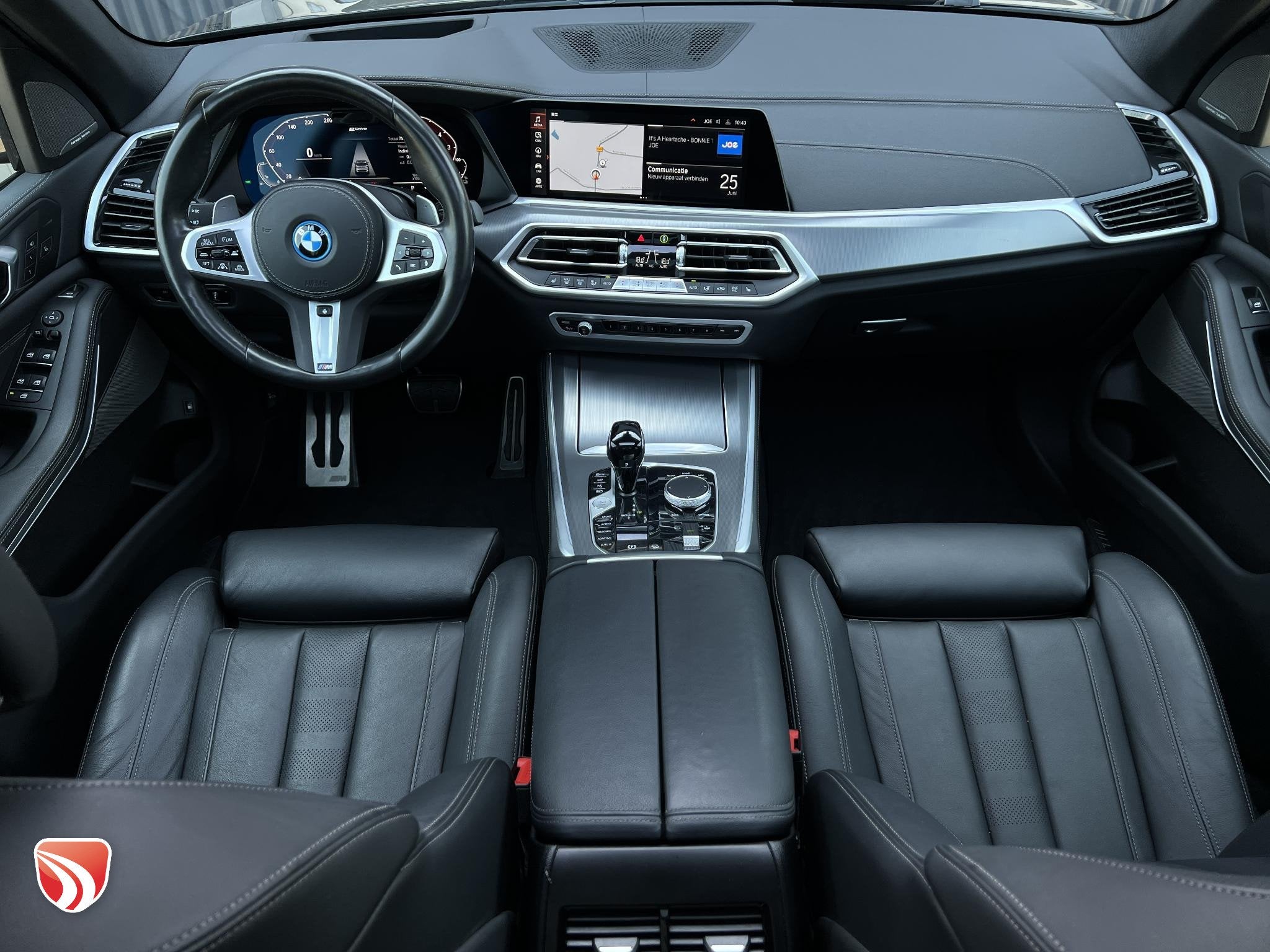 BMW X5 xDrive45e High Executive 395pk | Pano | Laser | 360 C, Auto's, Gebruikt, Alcantara, Zwart, Plug-in hybride