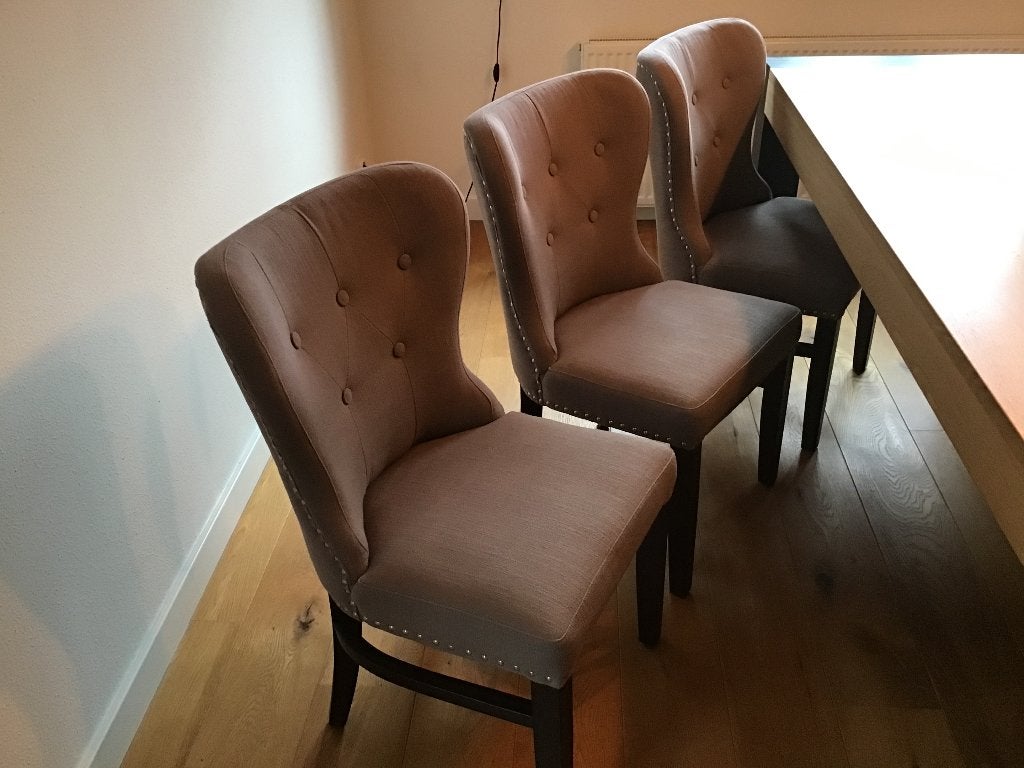 Eethoekstoelen, Huis en Inrichting, Stoelen, Ophalen, Overige kleuren, Zo goed als nieuw, Stof