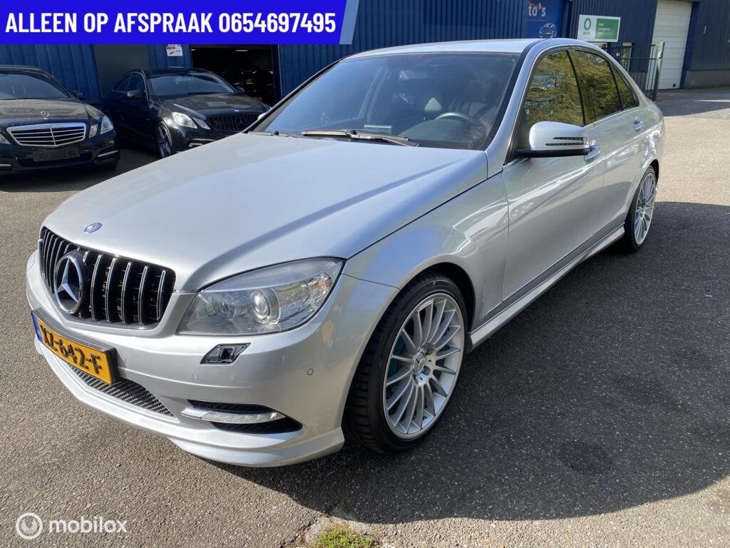 Mercedes C-klasse 200 CGI BlueEFFICIENCY Business Class Avan, Euro 5, 4 cilinders, Handgeschakeld, Grijs