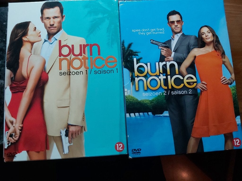 burn notice   1   en 2, Cd's en Dvd's, Engels, Nederlands, Ophalen of Verzenden, Zo goed als nieuw