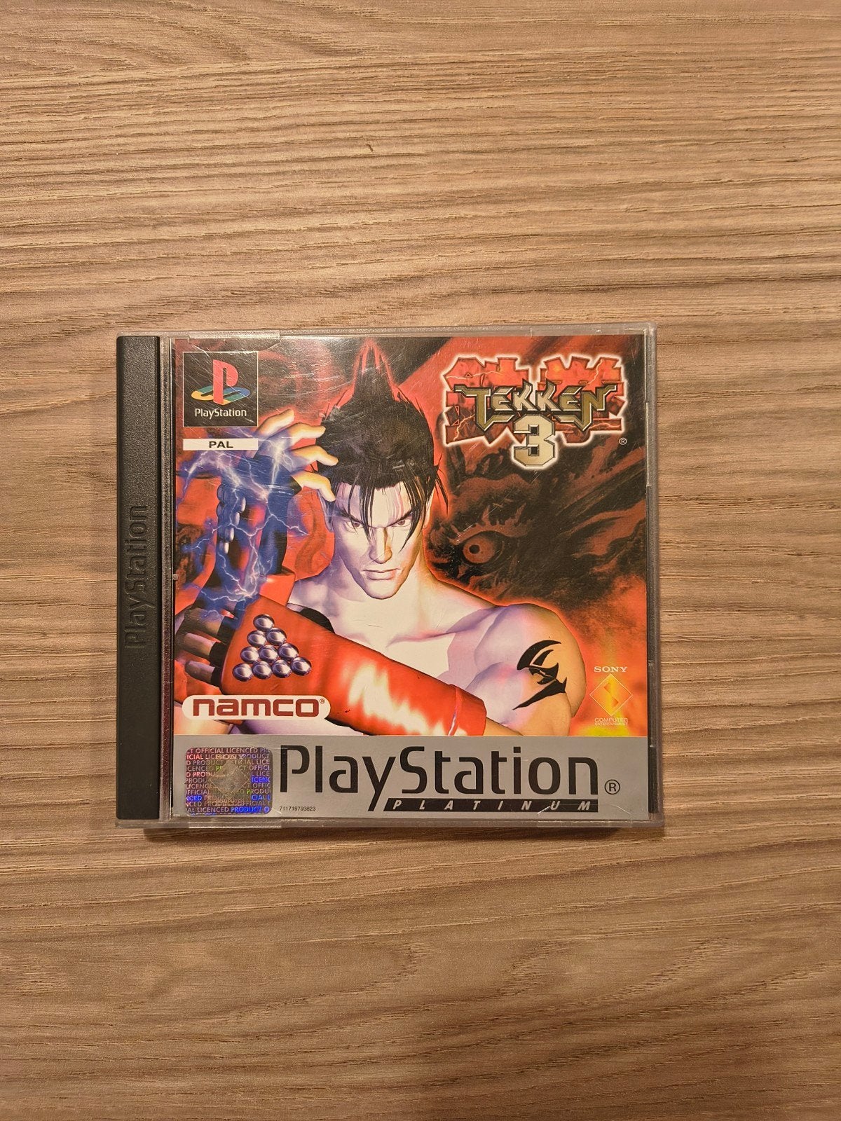 Tekken 3 Platinum PlayStation 1 PS1 Game, Spelcomputers en Games, Gebruikt, Vechten, 2 spelers, Eén computer