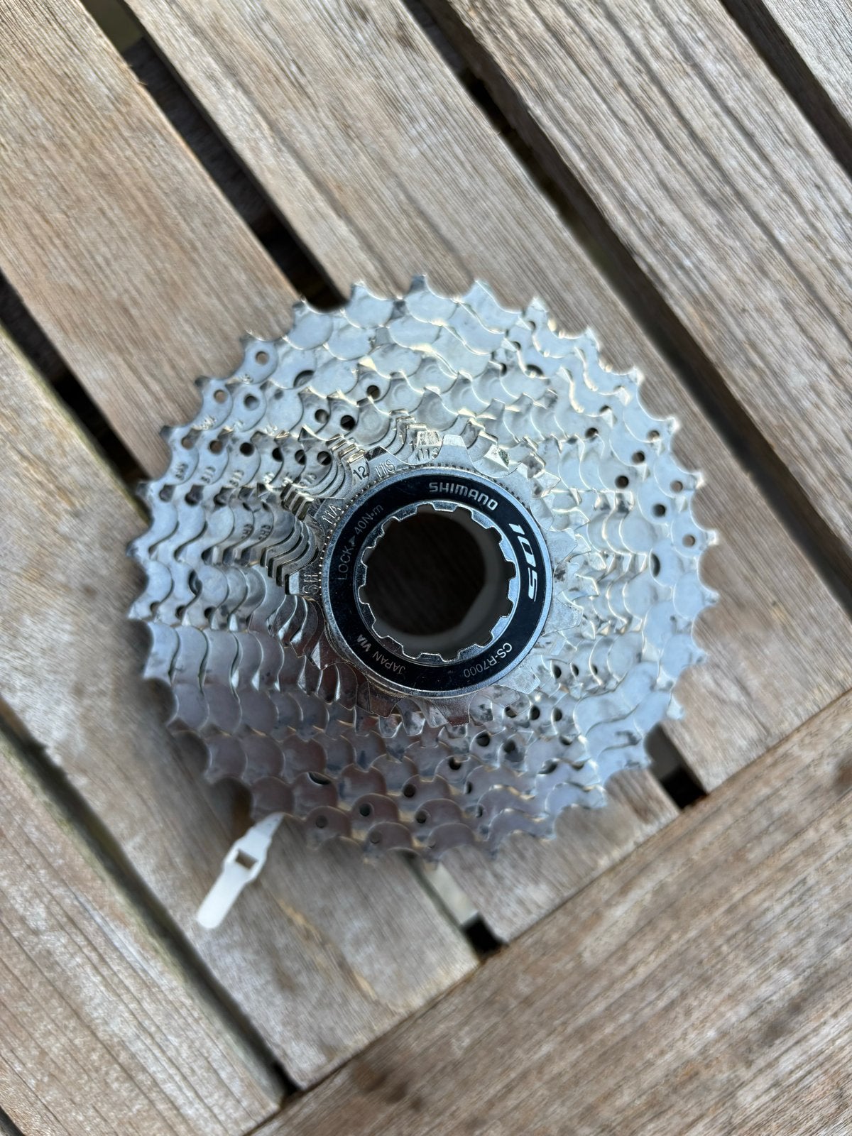 Shimano 105 CS-R7000 11-30 cassette racefiets, Staal, Ophalen of Verzenden, Zo goed als nieuw, Derailleur of Ketting