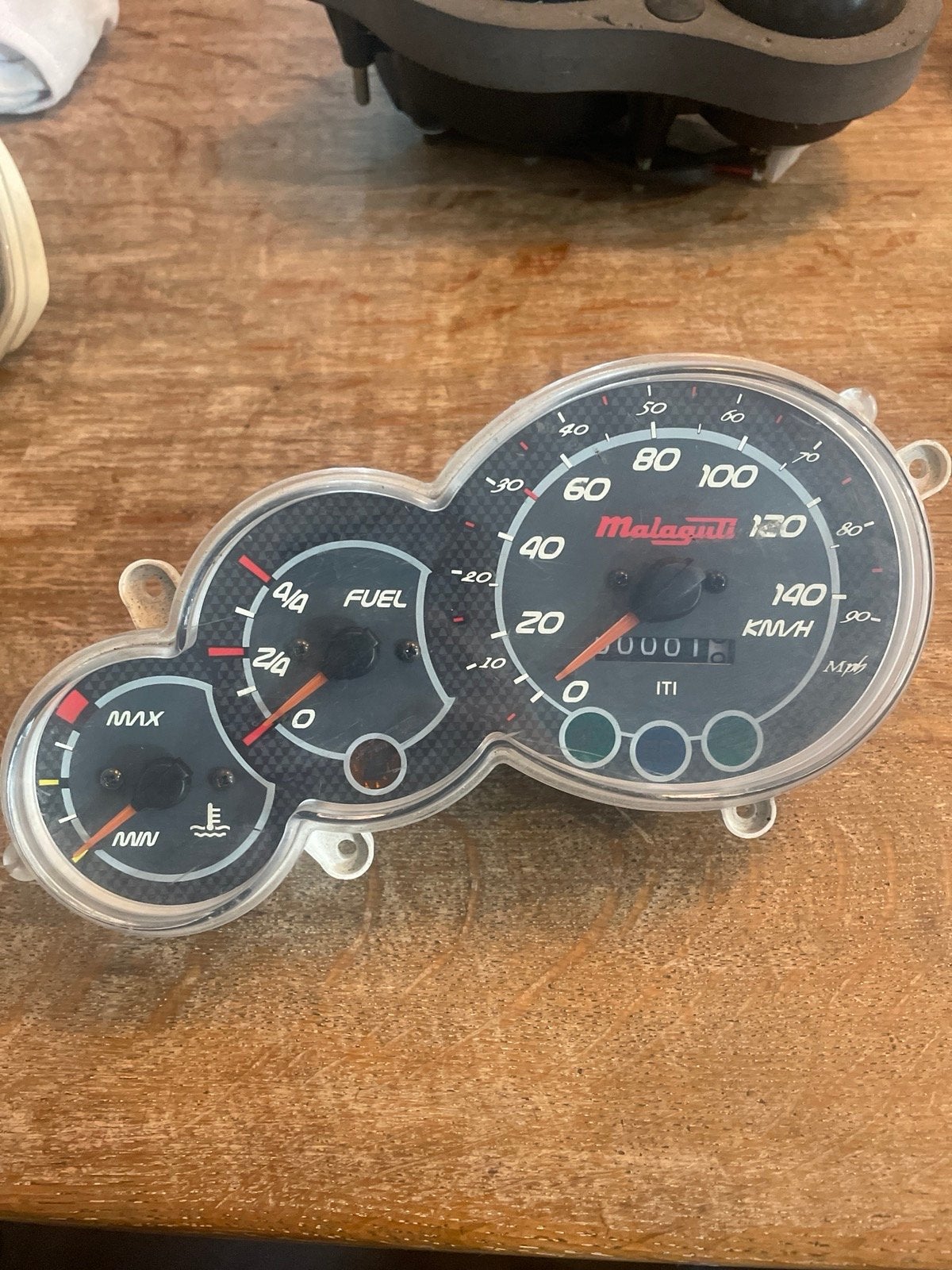 Malaguti Madison 125/150/250cc teller unit dashboard, P, P, Nieuw, Ophalen of Verzenden