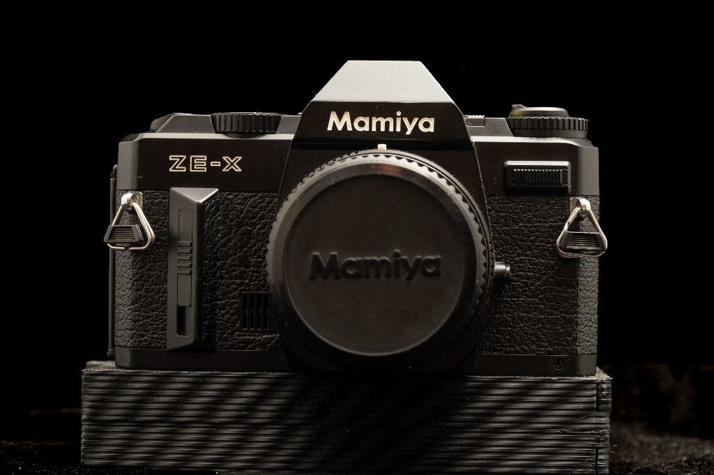 Mamiya ZE-X Spiegelreflexcamera - Vintage Analoog, Ophalen of Verzenden, Gebruikt, Spiegelreflex, Overige Merken