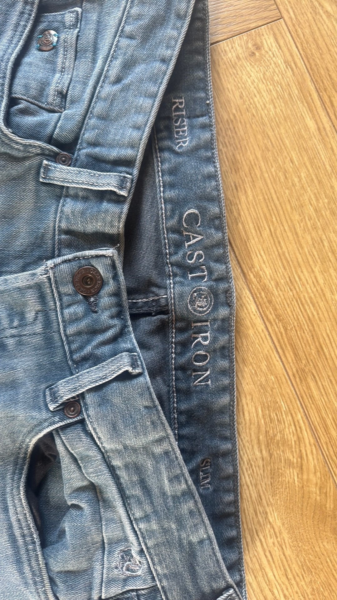 Cast iron jeans 30/30, Ophalen of Verzenden, Zo goed als nieuw, Blauw, W32 (confectie 46) of kleiner