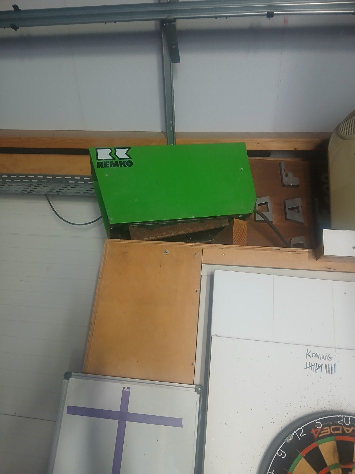 Remko ELK 10-3 Elektrische Heater met thermostaat., Ophalen, 30 tot 80 cm, Gebruikt, Kachel