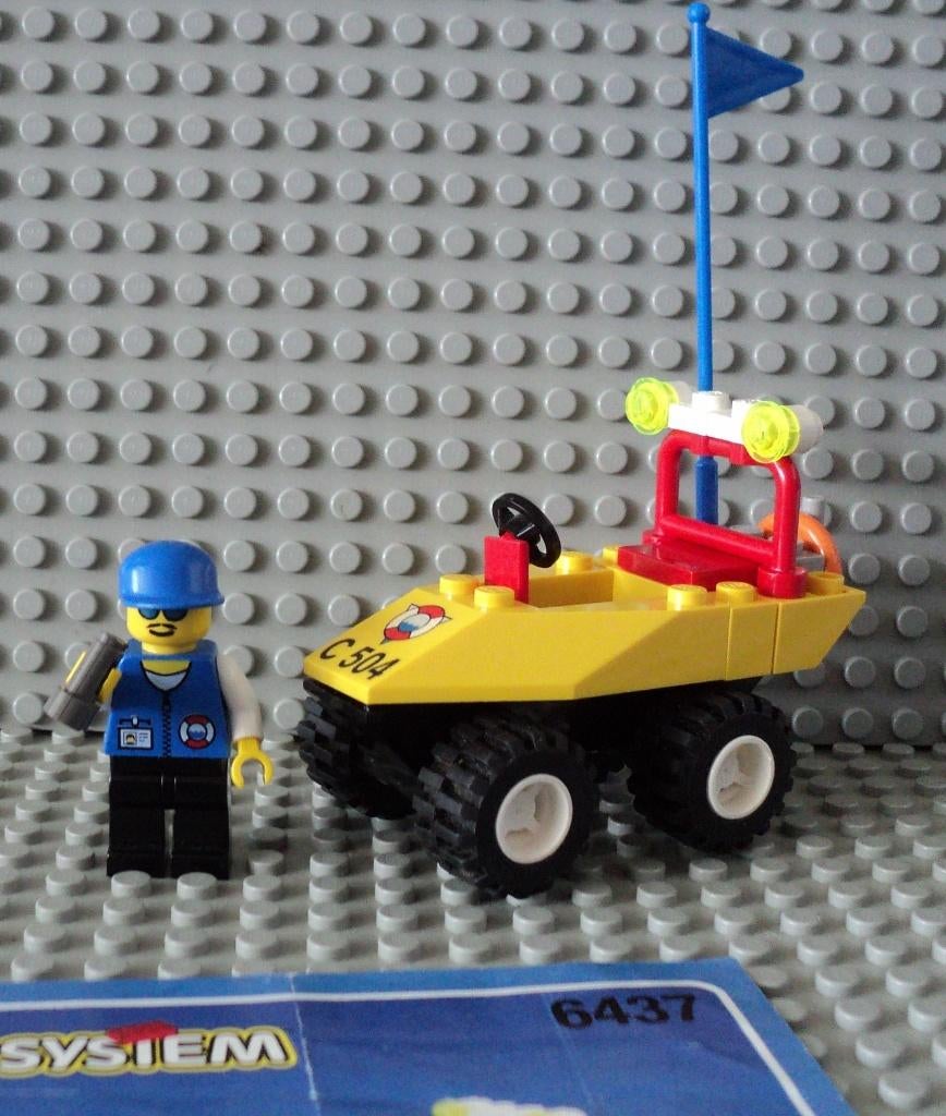 6437 (1) Beach Buggy, inclusief handleiding, Ophalen of Verzenden, Gebruikt