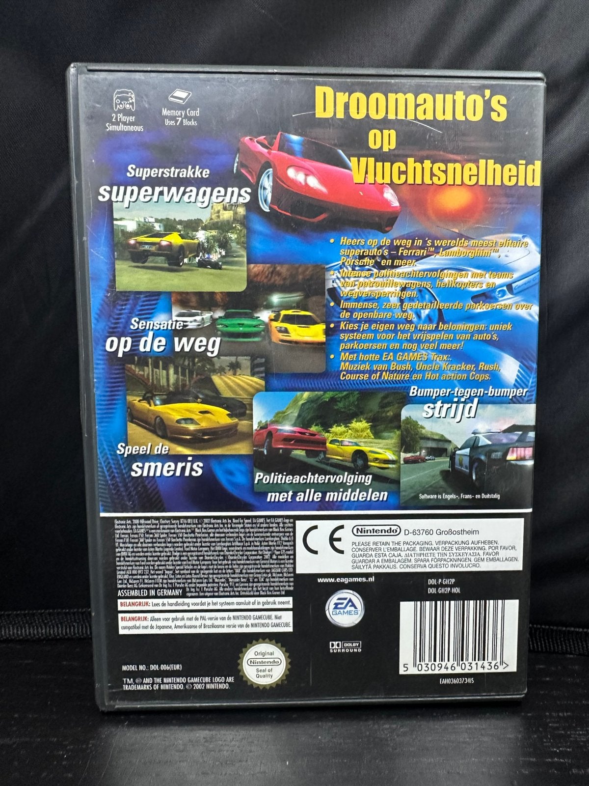 Need for Speed Hot Pursuit 2 - Nintendo GameCube, G, Racen en Vliegen, 2 spelers, Eén computer
