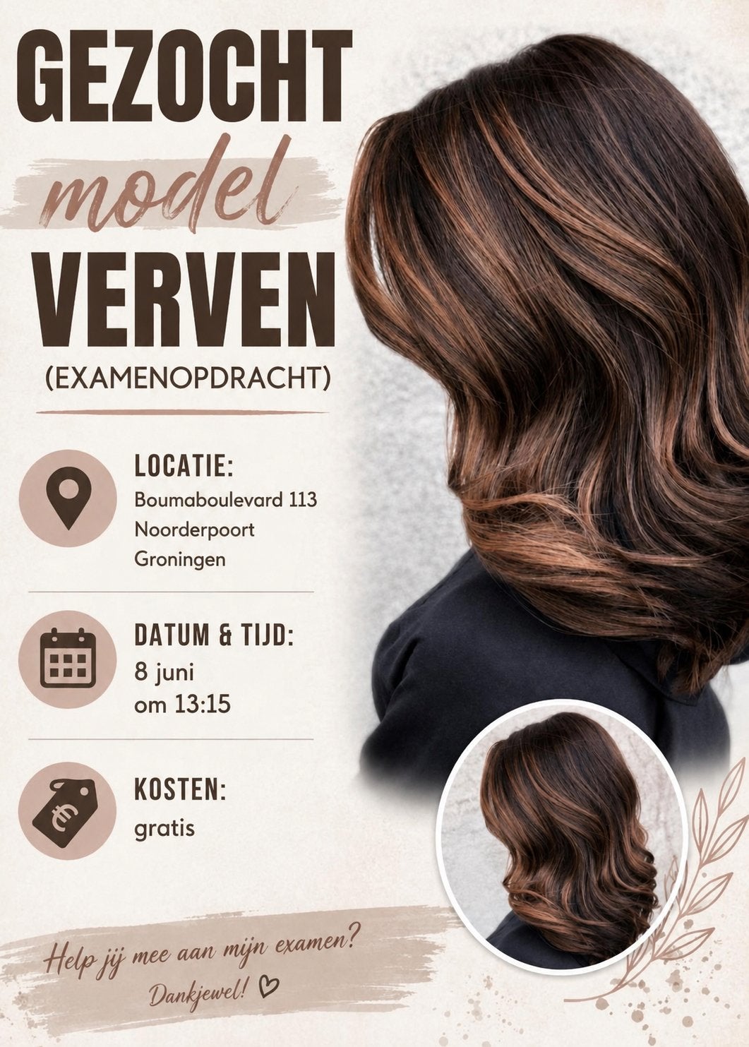 Gezocht verf model!