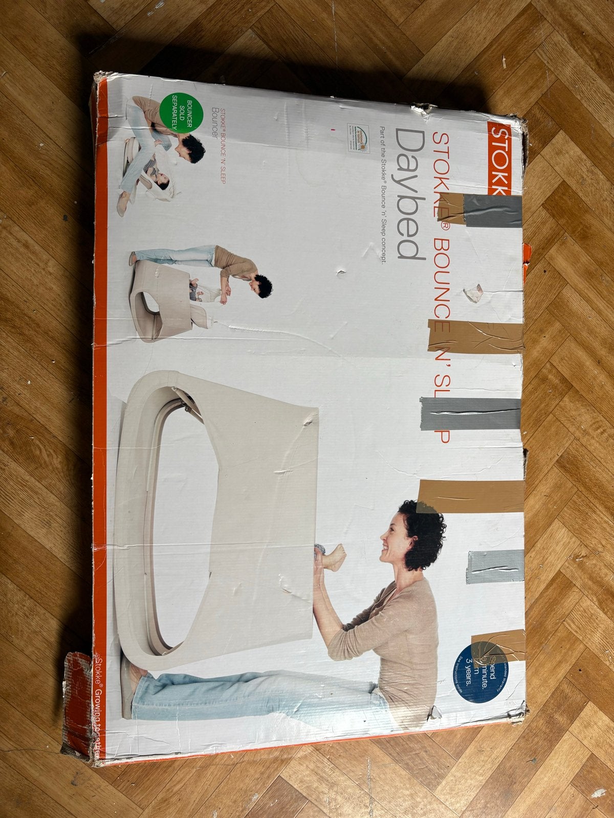 Stokke Bounce ‘n’ Sleep Daybed, Kinderen en Baby's, Ophalen of Verzenden, Gebruikt, Wieg