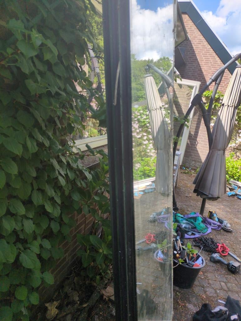 Gelaagde ruiten dubbel gelaagd voor lichtstraat, Doe-het-zelf en Verbouw, Glas en Ramen, Gevelraam of Ruit, Gebruikt, 80 tot 120 cm