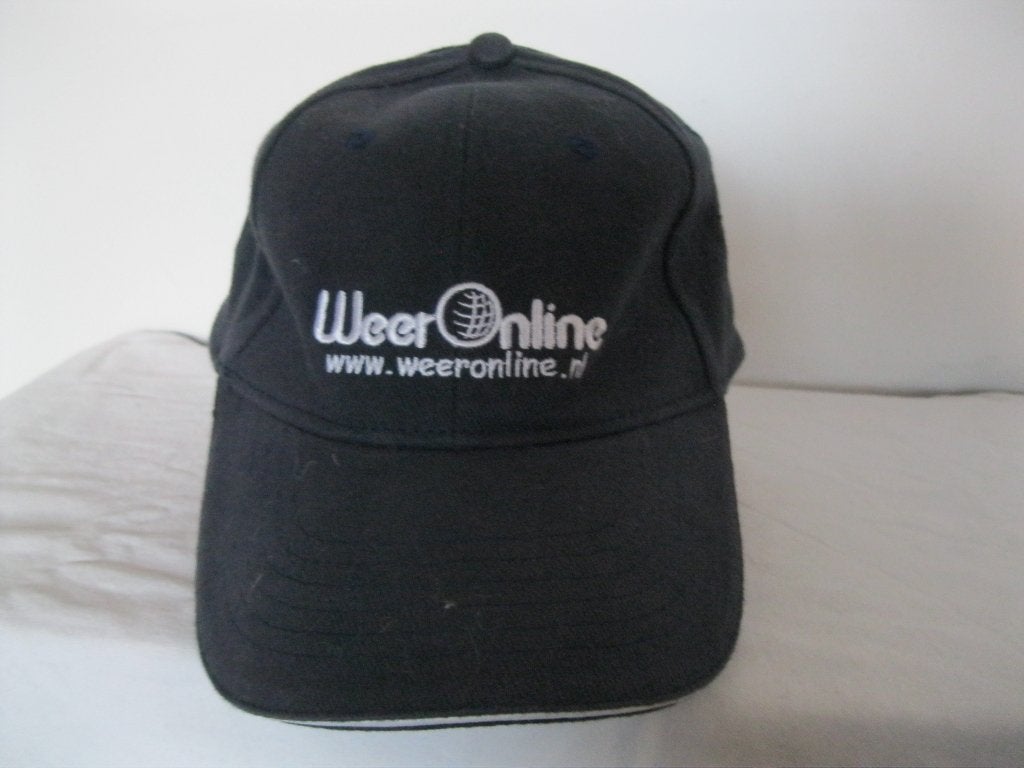 1 maat, 1 zwarte pet, “Weer Online”, Ophalen of Verzenden, Nieuw, One size fits all, Pet