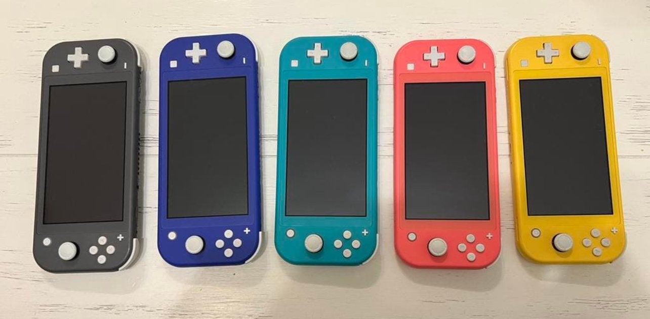 Nintendo Switch Lite - keuze uit 5 kleuren met 4 spellen, Met games, Ophalen of Verzenden, Zo goed als nieuw, Zonder controller