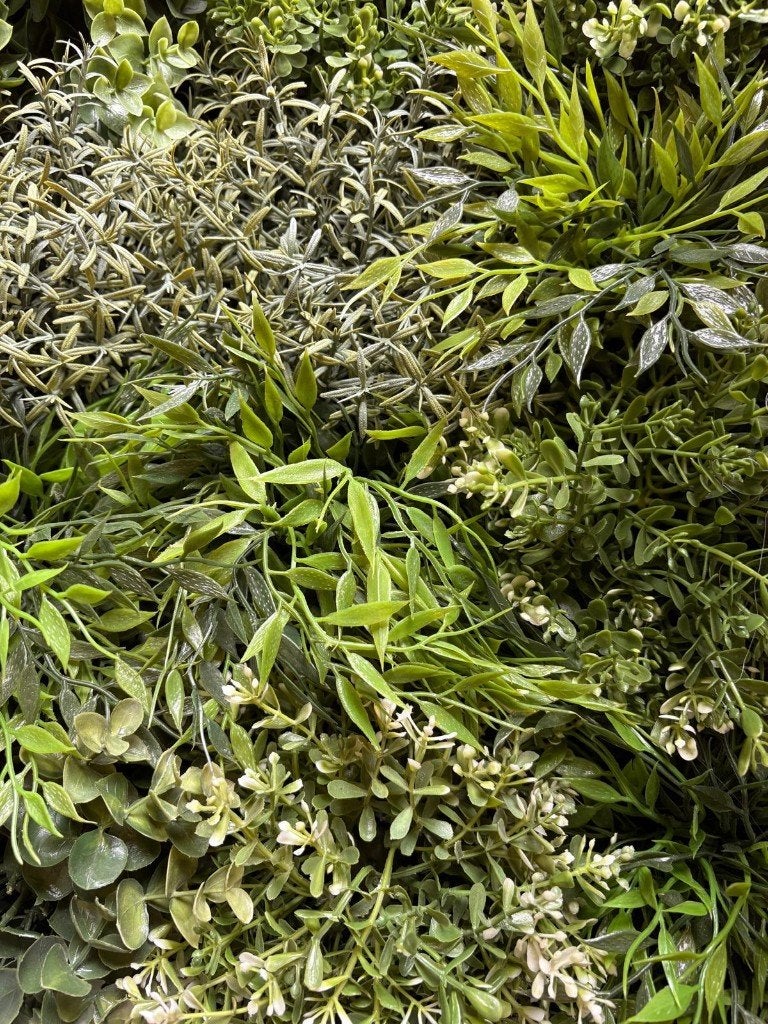 Partij diverse kunstplantjes in potjes (IKEA, 75 stuks), Ophalen, Groen, IKEA of Sweden AB, Onderhoudsvrij