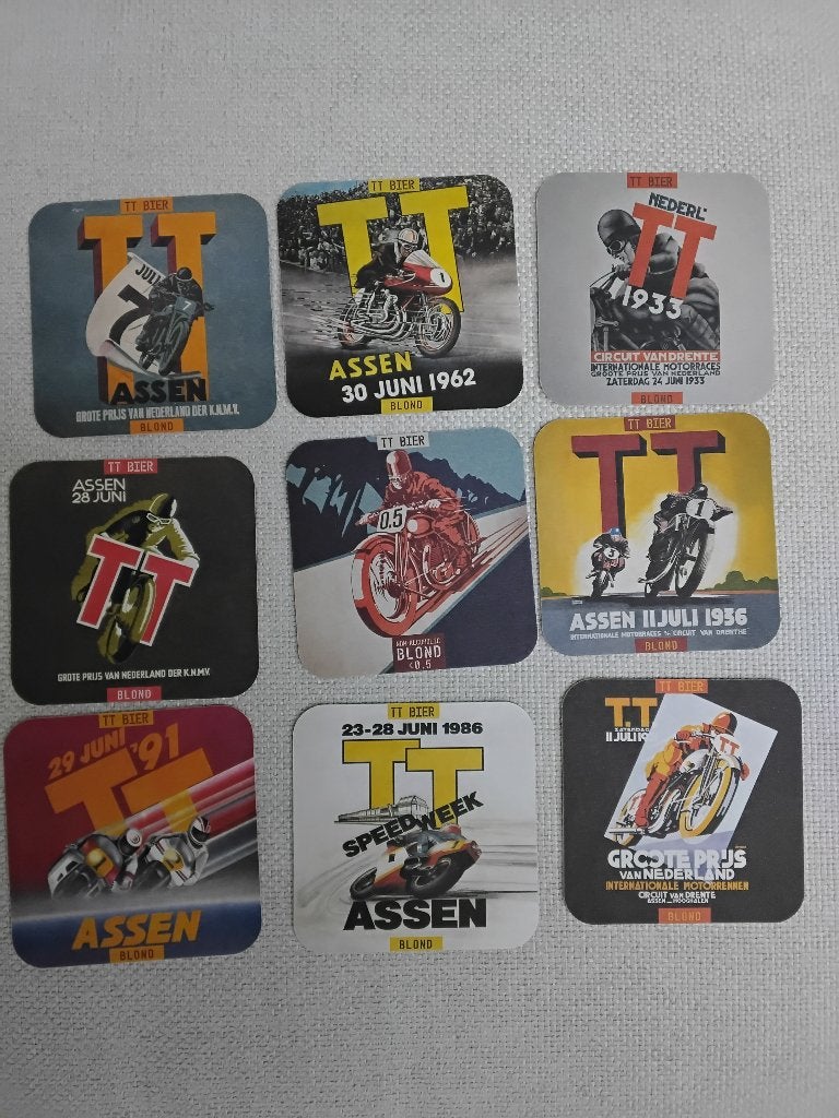 TT assen bier viltjes 2026, Ophalen of Verzenden, Nieuw, Viltje(s), Heineken