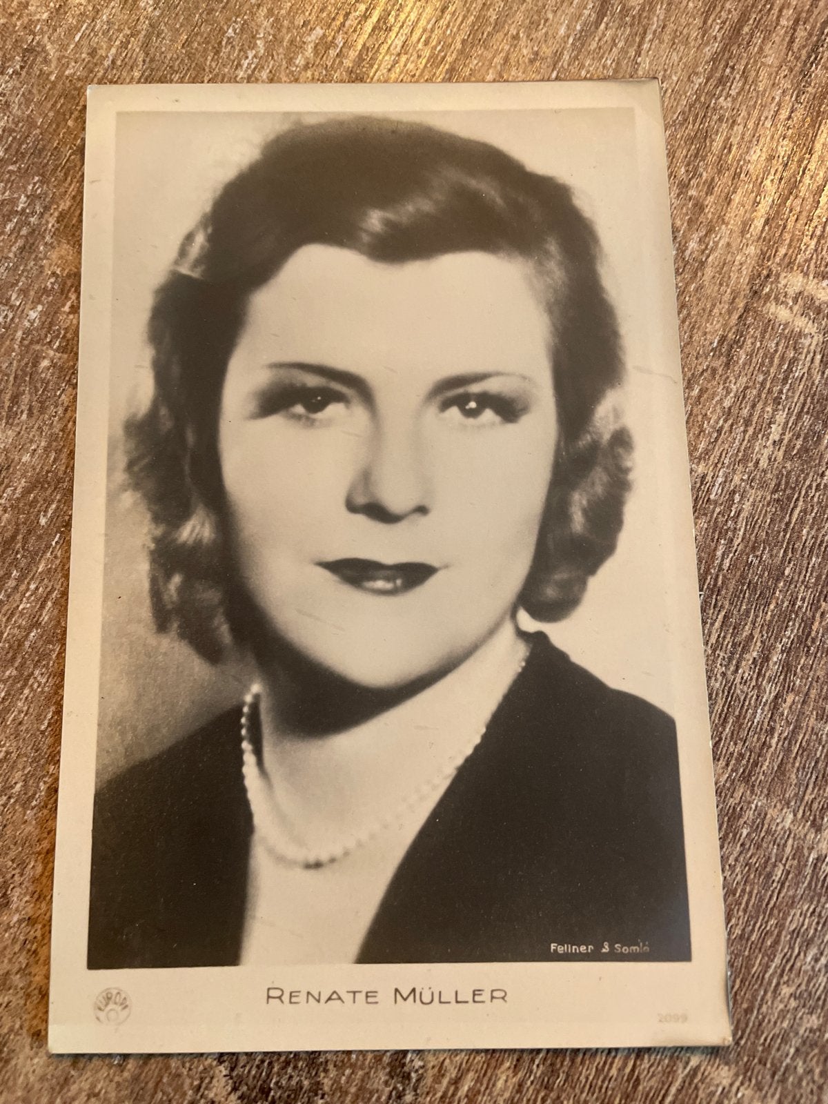 Oude ansichtkaart Renate Müller, Duitse actrice, Ophalen of Verzenden, 1920 tot 1940, Ongelopen, Sterren en Beroemdheden