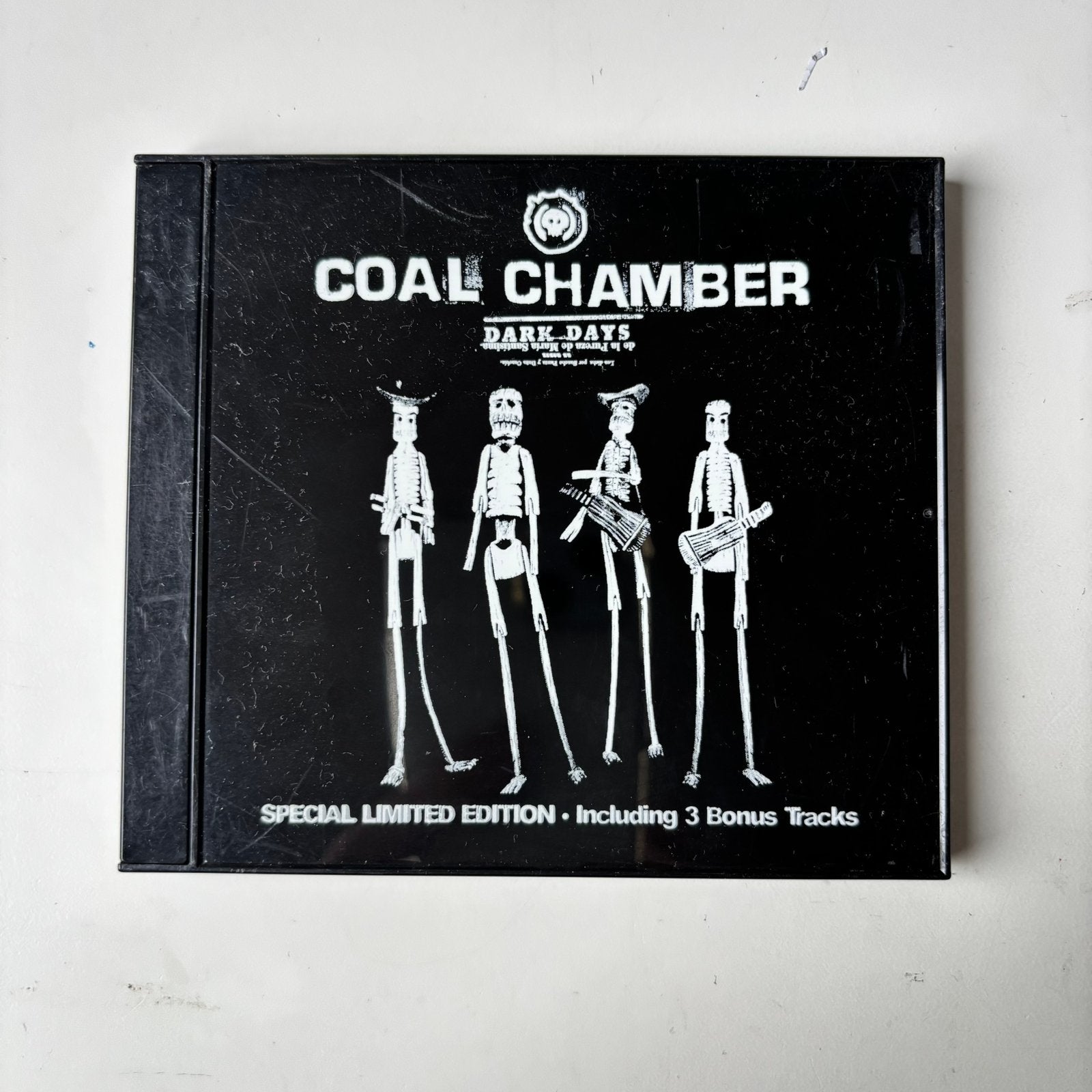 Cd - Coal chamber Dark days limited edition -12, Ophalen of Verzenden, Zo goed als nieuw, Poprock