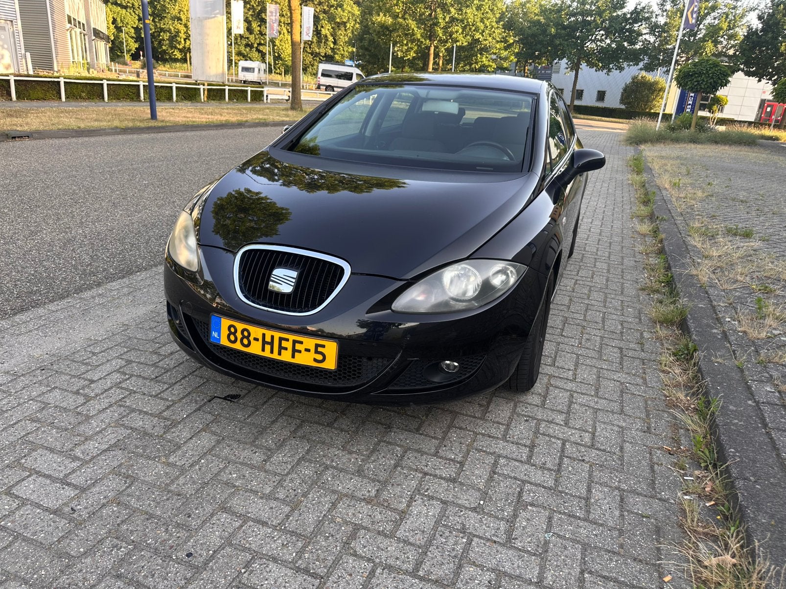 Seat Leon 1.4 TSI TREKHAAK|AIRCO|BLUETOOTH92KW 2008 Zwart, Auto's, 4 cilinders, Zwart, Origineel Nederlands, Bedrijf