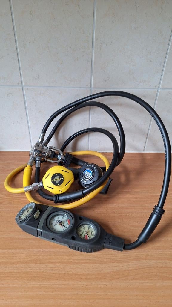 Mares Abyss automaat duikset met console, Ophalen of Verzenden, Gebruikt, Overige typen