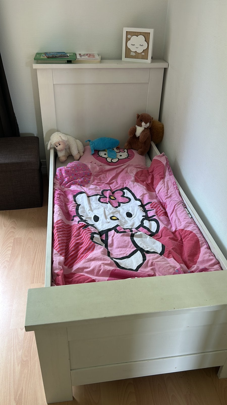 Kindebedje 1.75 bij 84, Gebruikt, 70 tot 85 cm, 160 tot 180 cm, Ophalen