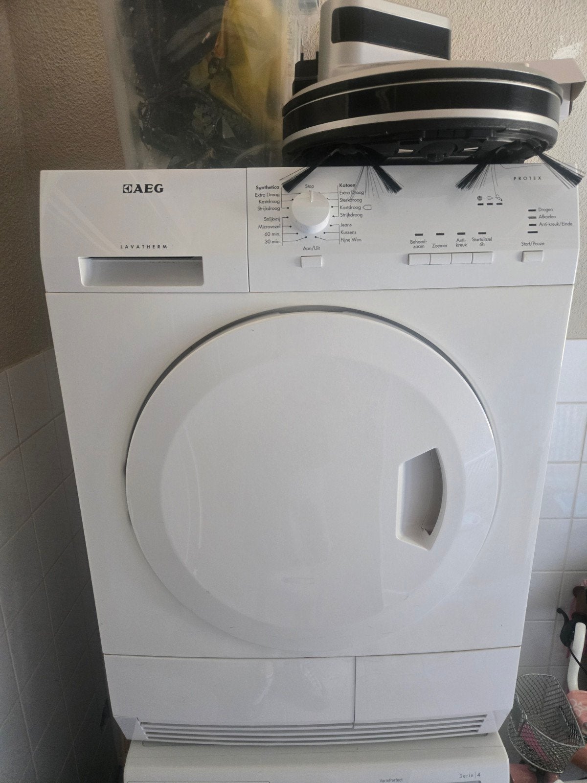 AEG Lavatherm Protex Wasdroger - Gebruikt, Witgoed en Apparatuur, Wasdrogers, Ophalen, Gebruikt, Voorlader, Luchtafvoer